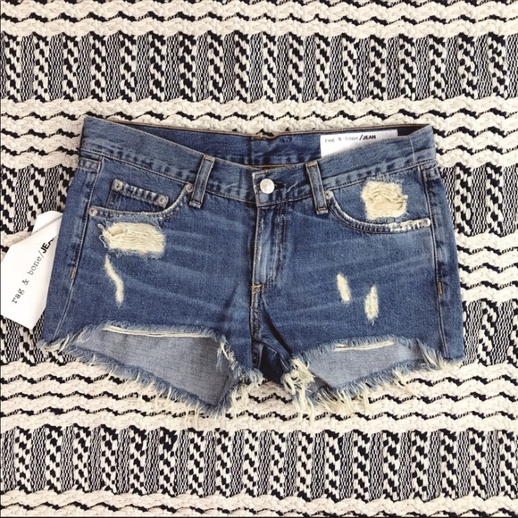 rag & bone Pants - NWT RAG & BONE Winnie Cut-off Jean Shorts